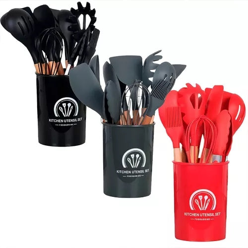 Set De Utensilios De Cocina 12 Piezas