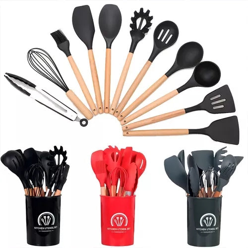 Set De Utensilios De Cocina 12 Piezas
