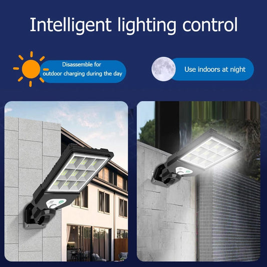 Lámpara Solar Led 616B con luz Blanco fr