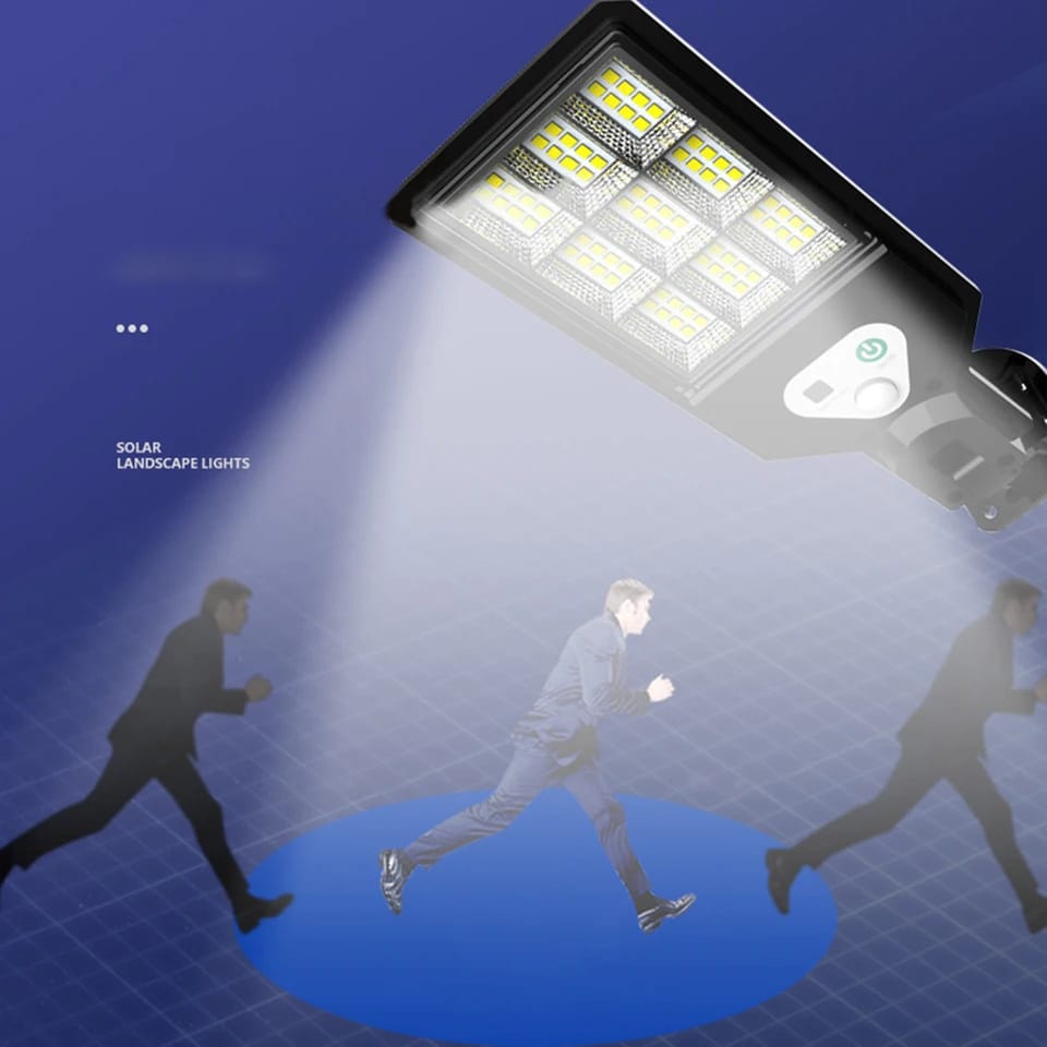 Lámpara Solar Led 616B con luz Blanco fr