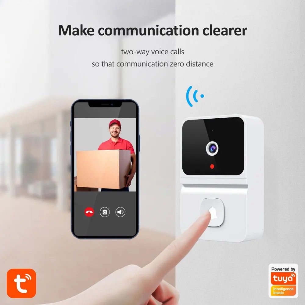 Timbre Inalambrico Camara Wifi Recarga