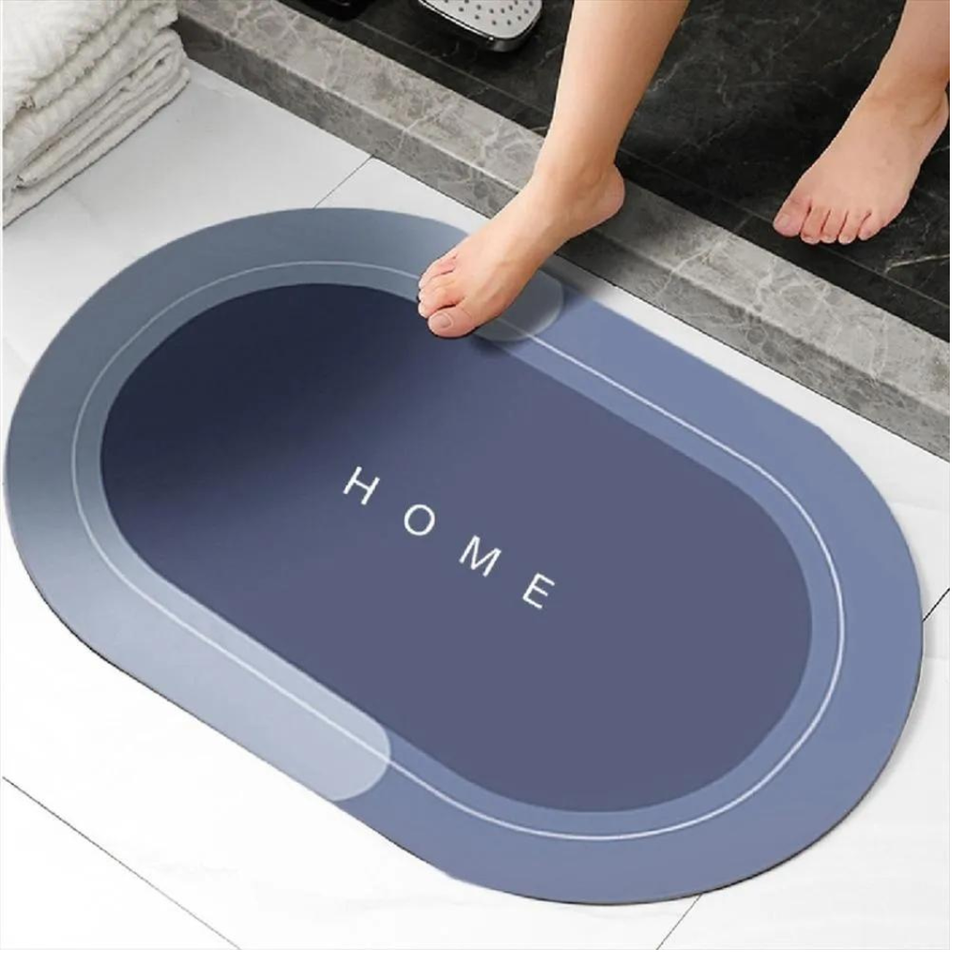 Tapete Antideslizante Baño Alfombra x2UN